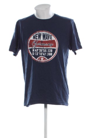 Tricou de bărbați New Wave, Mărime L, Culoare Albastru, Preț 68,24 Lei, #137275497