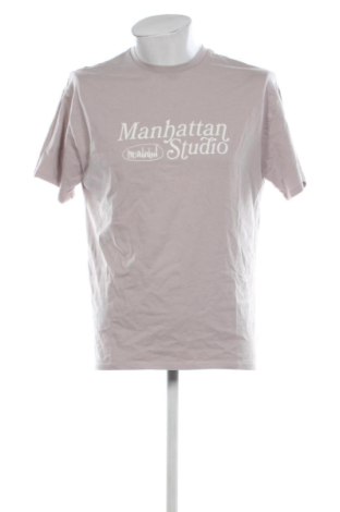 Herren T-Shirt Bershka, Größe XL, Farbe Aschrosa, Preis € 14,72, #137285446
