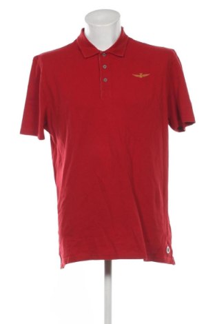 Мъжка тениска Aeronautica Militare, Размер XXL, Цвят Червен, Цена 35,00 €, #137296676
