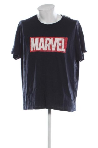 Ανδρικό t-shirt Marvel, Μέγεθος XXL, Χρώμα Μπλέ, Τιμή 19,51 €, #137299977