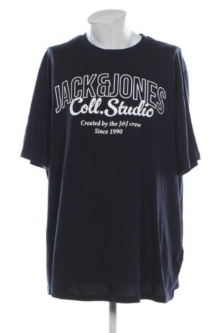 Tricou de bărbați Jack & Jones, Mărime 4XL, Culoare Albastru, Preț 96,90 Lei, #137303319