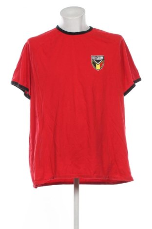 Tricou de bărbați Kiabi, Mărime 4XL, Culoare Roșu, Preț 40,68 Lei, #137311595