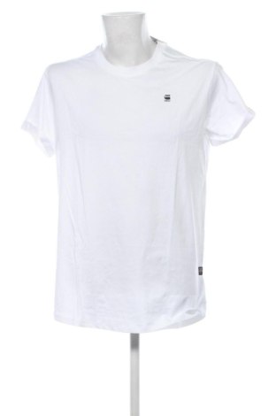 Męski T-shirt G-Star Raw, Rozmiar L, Kolor Biały, Cena 133,99 zł, #137317417