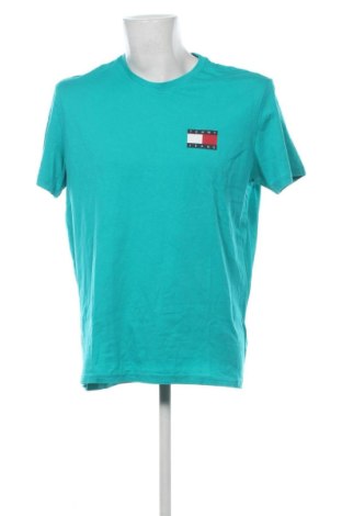 Męski T-shirt Tommy Jeans, Rozmiar XL, Kolor Niebieski, Cena 177,99 zł, #137318536