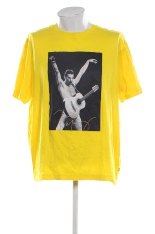 Męski T-shirt BOSS, Rozmiar XL, Kolor Żółty, Cena 149,61 zł, #137320542