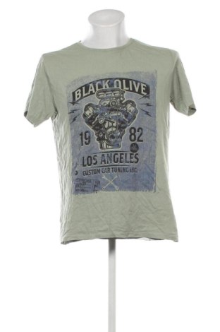 Męski T-shirt Jean Pascale, Rozmiar L, Kolor Zielony, Cena 49,73 zł, #137320585