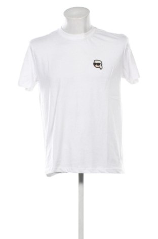 Męski T-shirt Karl Lagerfeld, Rozmiar L, Kolor Biały, Cena 295,96 zł, #137320732