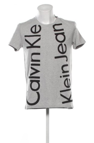 Ανδρικό t-shirt Calvin Klein Jeans, Μέγεθος L, Χρώμα Γκρί, Τιμή 35,12 €, #137323377