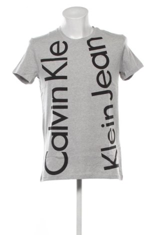 Мъжка тениска Calvin Klein, Размер L, Цвят Сив, Цена 28,36 €, #137323406