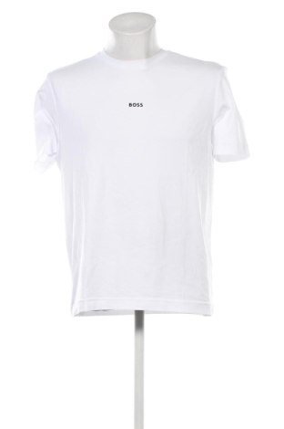 Męski T-shirt BOSS, Rozmiar M, Kolor Biały, Cena 262,48 zł, #137325334