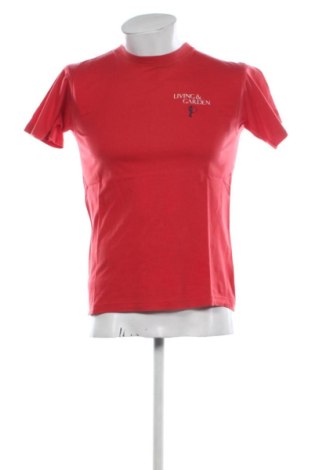 Męski T-shirt James & Nicholson, Rozmiar S, Kolor Czerwony, Cena 38,10 zł, #137325581