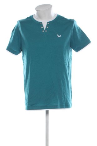 Męski T-shirt Bon Prix, Rozmiar M, Kolor Niebieski, Cena 42,34 zł, #137325704