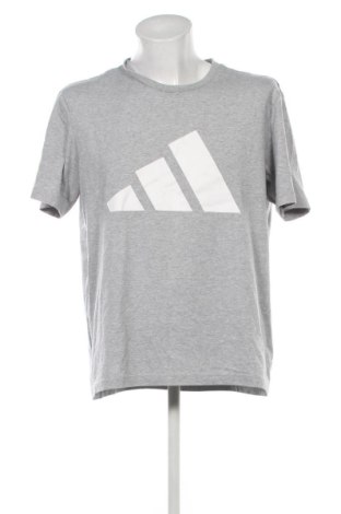 Herren Shirt Adidas, Größe L, Farbe Grau, Preis 21,00 €, #137347670