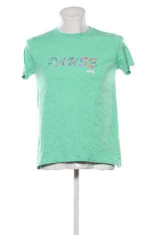Ανδρικό t-shirt Pause Jeans, Μέγεθος L, Χρώμα Πράσινο, Τιμή 7,00 €, #137266064