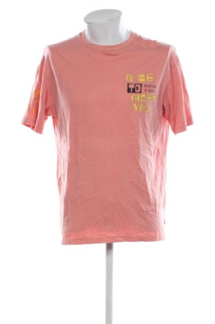Herren T-Shirt Scotch & Soda, Größe L, Farbe Rosa, Preis € 24,00, #137285066