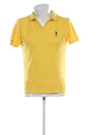 Ανδρικό t-shirt U.S. Polo Assn., Μέγεθος M, Χρώμα Κίτρινο, Τιμή 24,19 €, #137300273