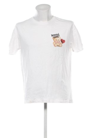 Férfi póló Bershka, Méret M, Szín Fehér, Ár 4 189 Ft, #137315429
