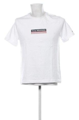 Męski T-shirt Tommy Hilfiger, Rozmiar M, Kolor Biały, Cena 177,99 zł, #137319477