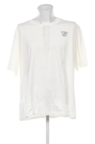 Męski T-shirt Atlas For Men, Rozmiar 5XL, Kolor Biały, Cena 46,57 zł, #137327139