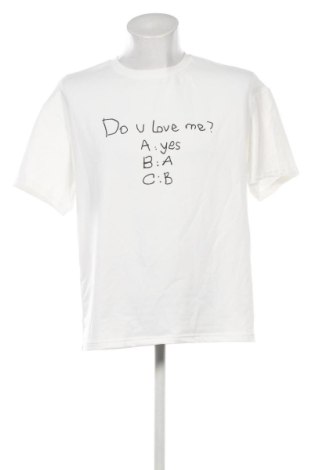 Męski T-shirt Manfinity, Rozmiar M, Kolor Biały, Cena 34,99 zł, #137329355