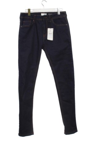 Blugi de bărbați Bershka, Mărime M, Culoare Albastru, Preț 112,51 Lei, #137103409