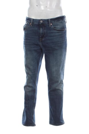 Blugi de bărbați H&M, Mărime L, Culoare Albastru, Preț 94,48 Lei, #137303784