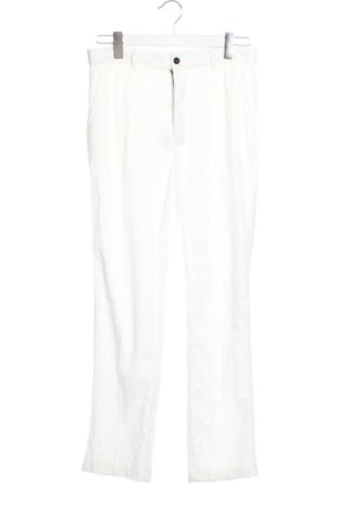 Pantaloni raiați de bărbați Unbranded, Mărime S, Culoare Alb, Preț 36,74 Lei, #137325882