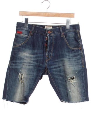 Pantaloni scurți de bărbați Zara, Mărime S, Culoare Albastru, Preț 67,00 Lei, #137313780
