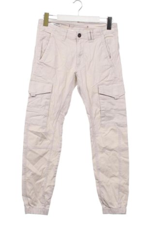 Ανδρικό παντελόνι Jack & Jones, Μέγεθος XS, Χρώμα Εκρού, Τιμή 12,99 €, #137194969