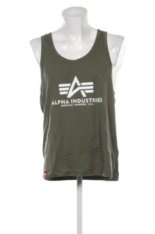 Herren Tanktop Alpha Industries, Größe XL, Farbe Grün, Preis 23,99 €, #137313810