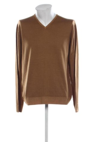 Мъжки пуловер Massimo Dutti, Размер XXL, Цвят Кафяв, Цена 46,00 €, #137278888