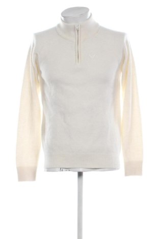 Herrenpullover Vertical, Größe M, Farbe Ecru, Preis 16,06 €, #137288822
