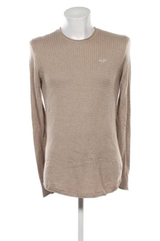 Pulover de bărbați Hollister, Mărime M, Culoare Bej, Preț 89,23 Lei, #137322417