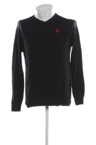 Férfi pulóver U.S. Polo Assn., Méret L, Szín Fekete, Ár 27 789 Ft, #137287371