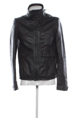 Мъжко кожено яке G-Star Raw, Размер M, Цвят Черен, Цена 152,83 €, #137207224
