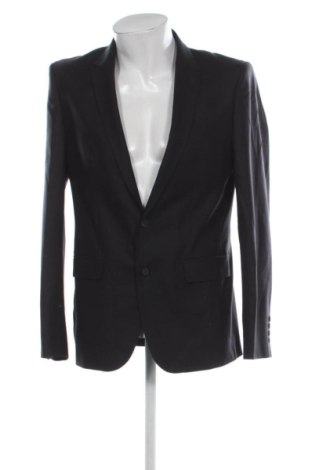 Мъжко сако Zara, Размер L, Цвят Черен, Цена 14,67 €, #137295847