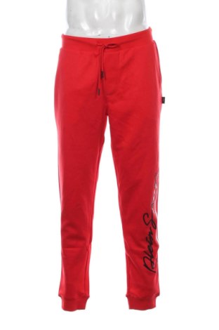 Męskie spodnie sportowe Plein Sport, Rozmiar XL, Kolor Czerwony, Cena 559,99 zł, #137274475