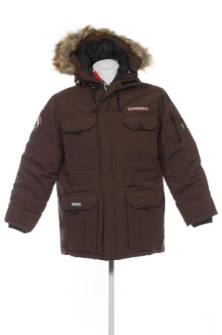 Мъжко яке Geographical Norway, Размер L, Цвят Кафяв, Цена 189,17 €, #137291621
