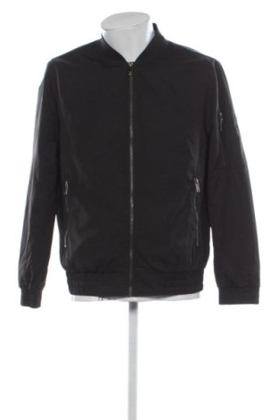 Herrenjacke Bershka, Größe L, Farbe Schwarz, Preis 17,53 €, #137299958