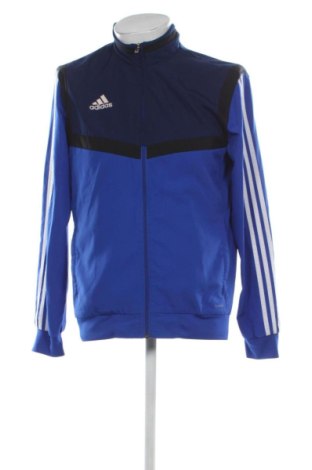 Bluză trening de bărbați Adidas, Mărime M, Culoare Albastru, Preț 110,23 Lei, #137306190