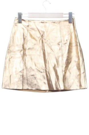 Fustă Pimkie, Mărime XS, Culoare Auriu, Preț 23,99 Lei, #137202699