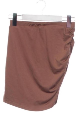 Fustă SHEIN, Mărime XXS, Culoare Maro, Preț 31,49 Lei, #137263124