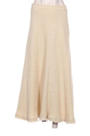 Fustă Zara, Mărime L, Culoare Ecru, Preț 104,98 Lei, #137271590
