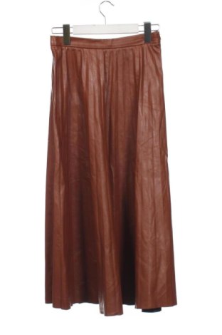 Φούστα Pull&Bear, Μέγεθος XS, Χρώμα Καφέ, Τιμή 9,91 €, #137317114