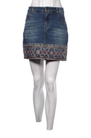 Fustă Desigual, Mărime L, Culoare Albastru, Preț 146,97 Lei, #137328421