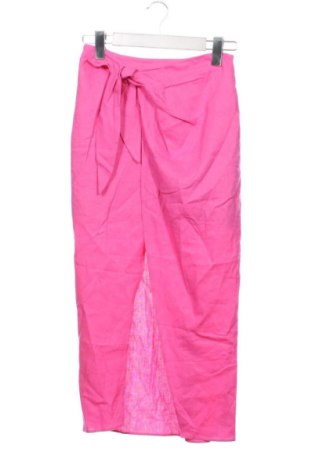 Fustă Bershka, Mărime XS, Culoare Roz, Preț 107,00 Lei, #137244149