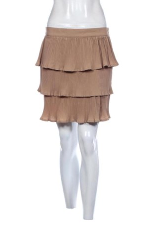 Fustă Pretty Little Thing, Mărime M, Culoare Bej, Preț 38,00 Lei, #137299586