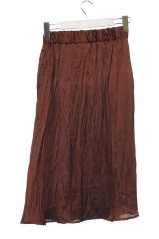 Fustă Zara, Mărime XS, Culoare Maro, Preț 104,98 Lei, #137276868