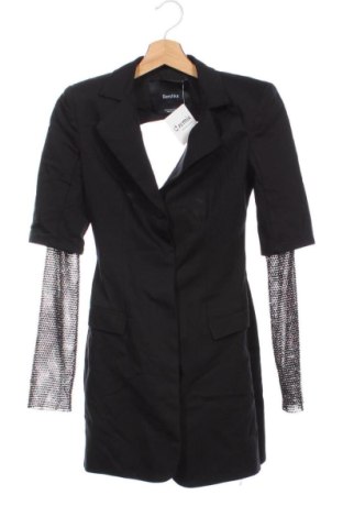 Kleid Bershka, Größe XS, Farbe Schwarz, Preis 9,99 €, #137208951