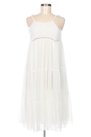 Rochie United Colors Of Benetton, Mărime M, Culoare Ecru, Preț 94,48 Lei, #137273166